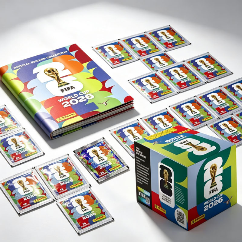 Cardstock Paper Pack - แพ็คสติกเกอร์ฟุตบอลสะสม Panini 2026 FIFA World Cup