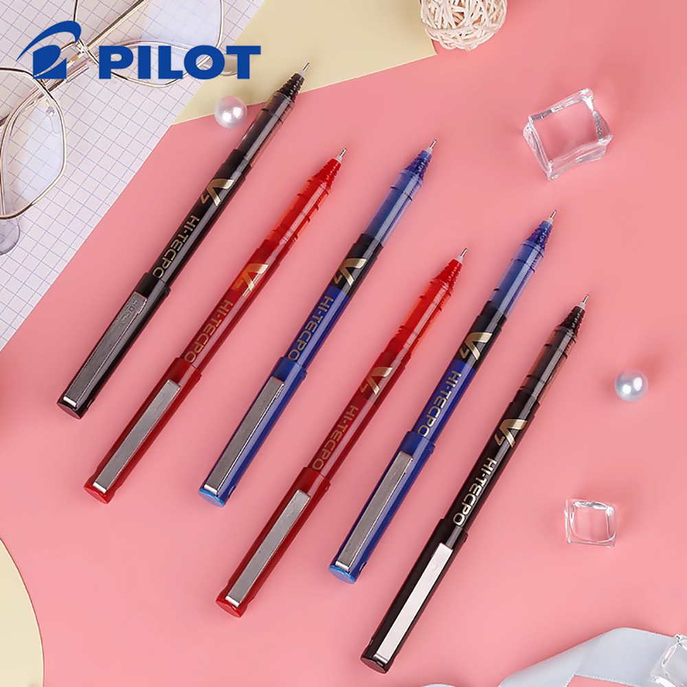 Gel Ink Pen Set - ชุดปากกาเจล PILOT รุ่น BX-V7 จำนวน 12