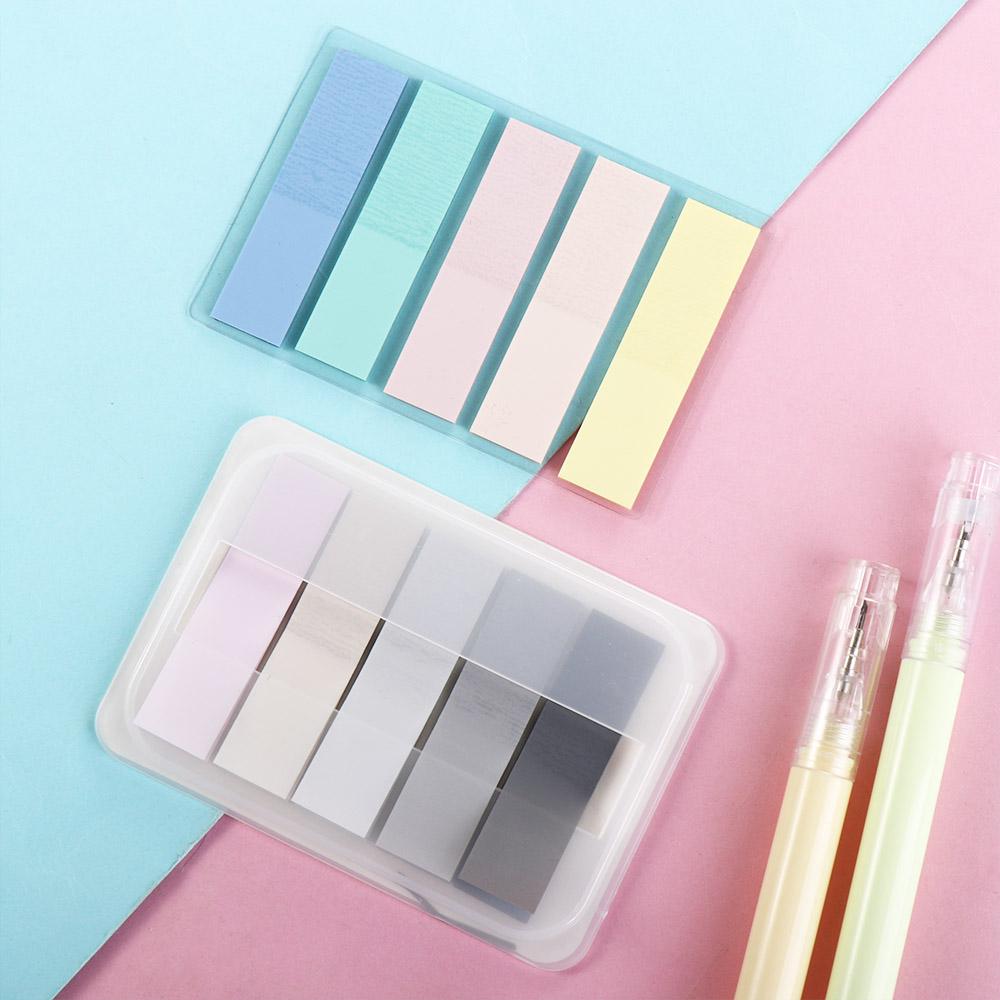 Office Stationery Supply List - ที่คั่นหนังสือสำหรับนักเรียน กระดาษโน้ตสำหรับทำรายการงาน อุปกรณ์เครื่องเขียนสำหรับโรงเรียนและสำนักงาน ป้ายสติกเกอร์ แผ่นโน้ตดัชนี กระดาษโน้ตแบบมีกาว