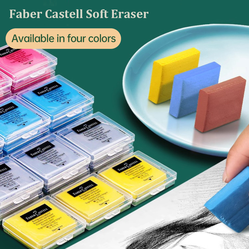 Rubber Eraser Kneaded - Faber-castell Plasticity ยางนุ่มยางลบศิลปะเช็ด Highlight Kneaded ยางสําหรับ