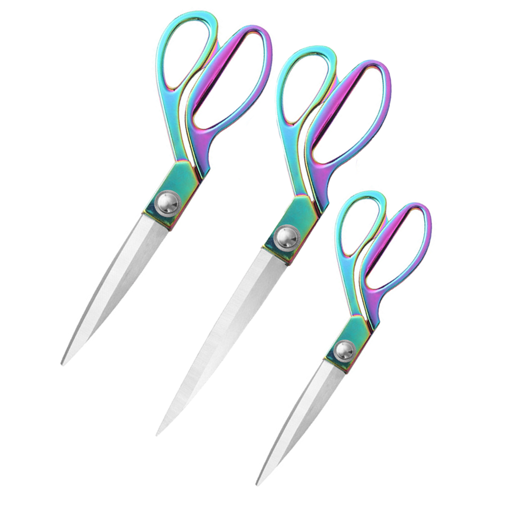 กรรไกรตัดผ้าหลากสี ขนาด 8/9/10 - Scissors Stainless Craft บทวิจารณ์และราคา