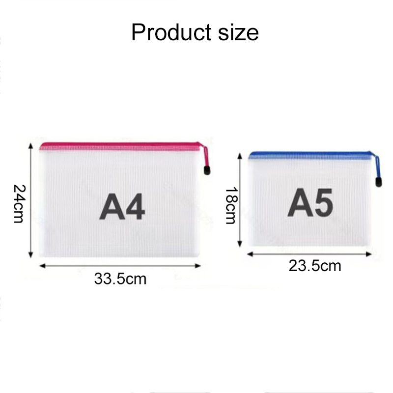 5 ชิ้นกระเป๋าเก็บเครื่องเขียน  - Portfolio Folder Zip บทวิจารณ์และราคา