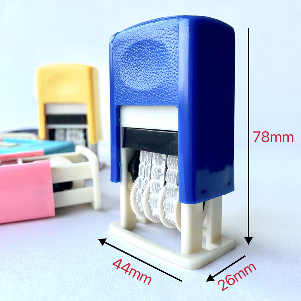 แสตมป์วันที่แบบเติมหมึกเองสำหร - Self Inking Stamp บทวิจารณ์และราคา