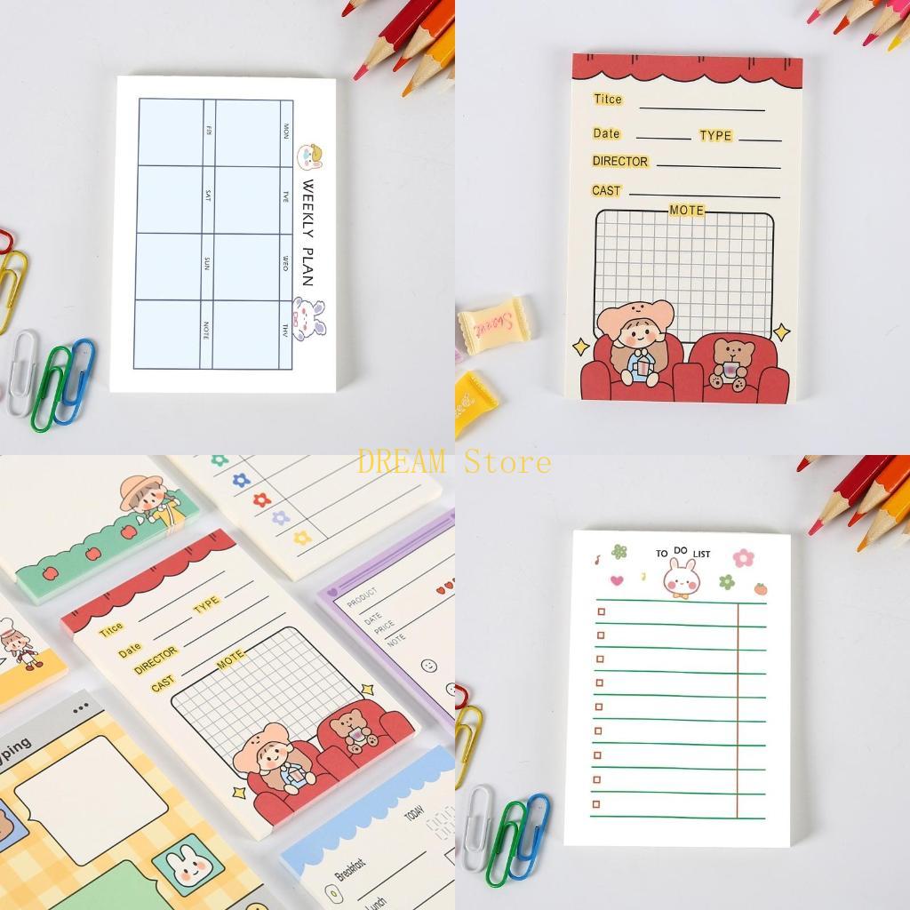 Tearable Non Sticky Notes ผลไม - Office Stationery Supply List บทวิจารณ์และราคา