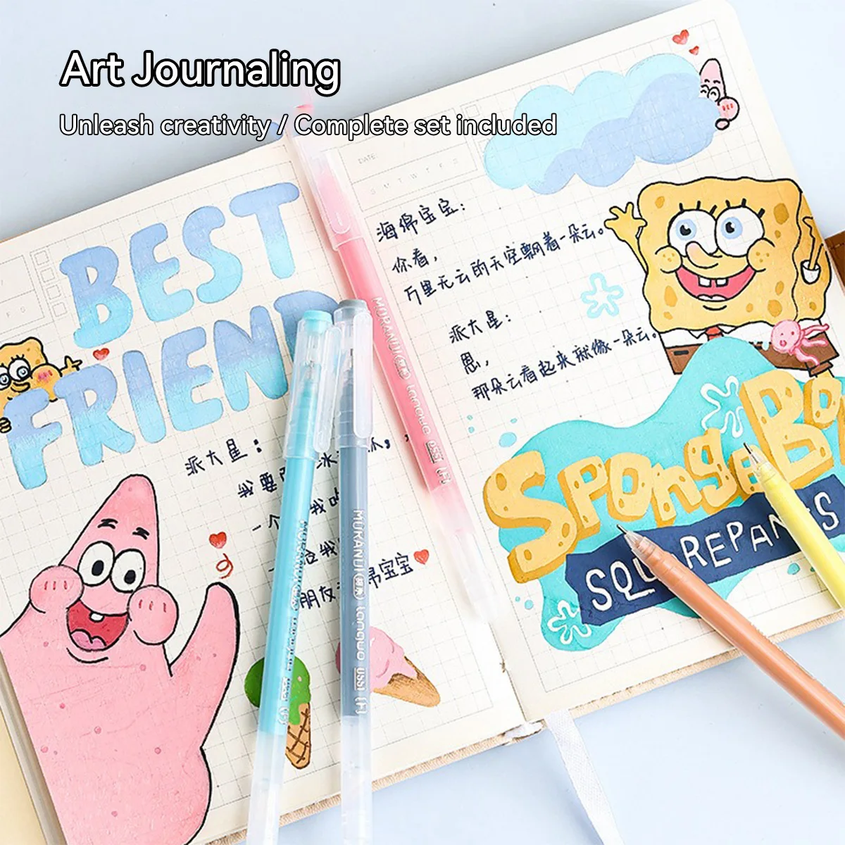 9pcs ชุด Morandi สี 0.5 มม.ปาก - Gel Ink Pen Set บทวิจารณ์และราคา