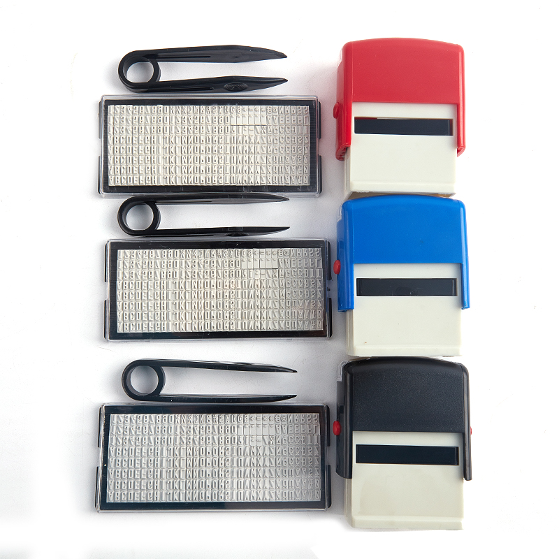ชุดทำตรายางแบบกำหนดเอง DIY สำห - Self Inking Stamp บทวิจารณ์และราคา
