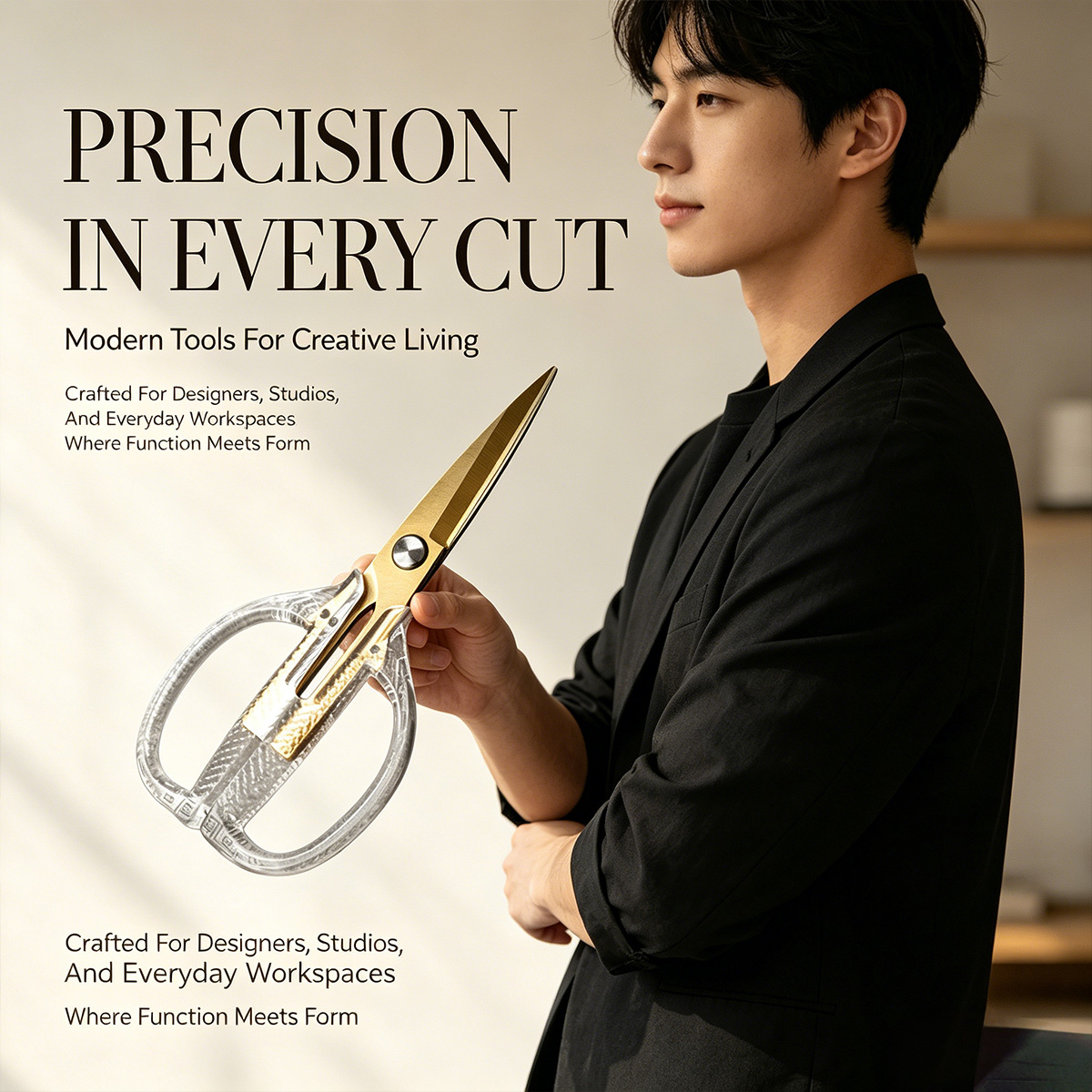 กรรไกรสแตนเลสแบบมืออาชีพ - เคร - Scissors Stainless Craft บทวิจารณ์และราคา