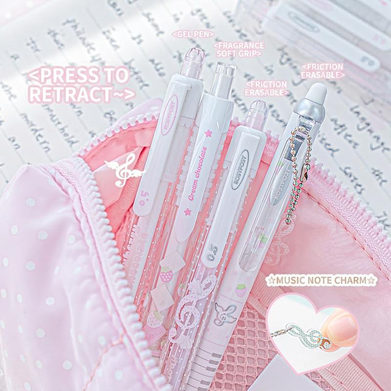 ชุดปากกาเจลหมึก 0.5 มม. ลายสตร - Gel Ink Pen Set บทวิจารณ์และราคา