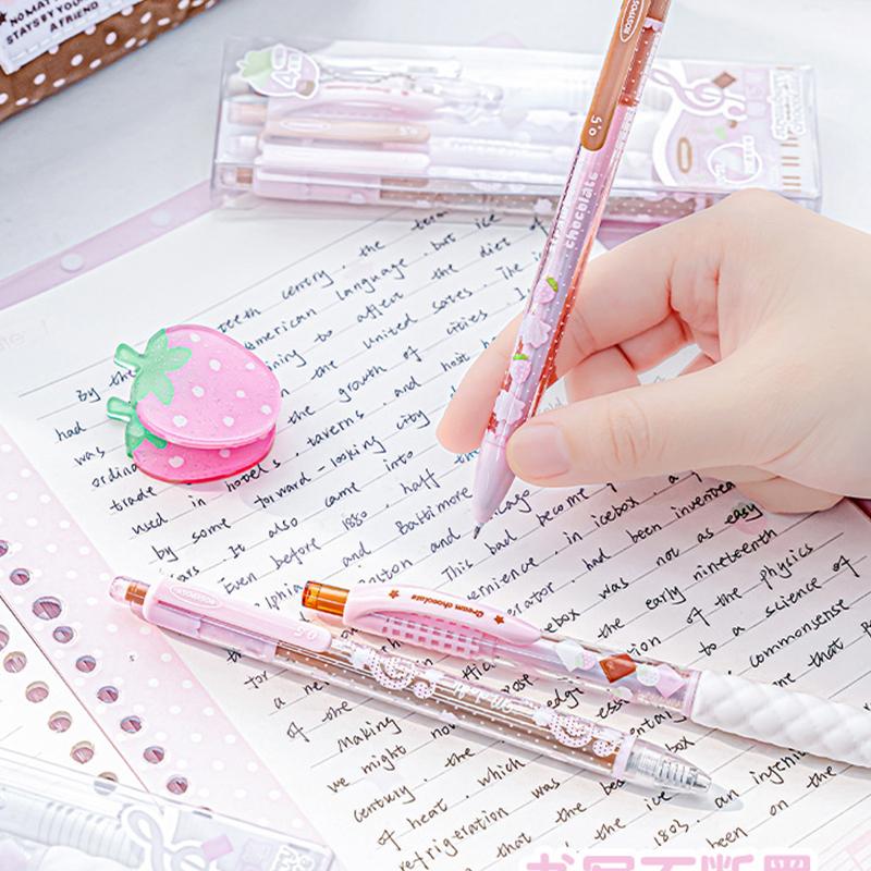 ชุดปากกาเจลหมึก 0.5 มม. ลายสตร - Gel Ink Pen Set บทวิจารณ์และราคา