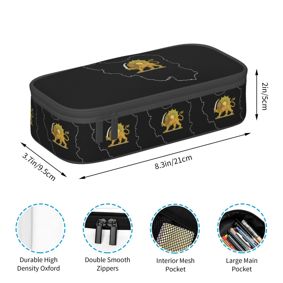 กล่องใส่ดินสอ ลายสิงโตเปอร์เซี - Lion Stationery & Office Supply(Kunshan)Co.Ltd บทวิจารณ์และราคา