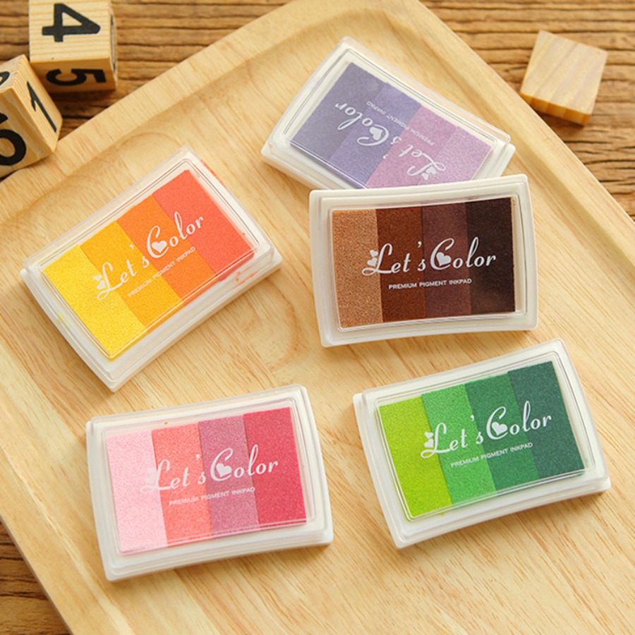 แผ่นหมึกพิมพ์ลายไล่สีน่ารัก หม - Self Inking Stamp บทวิจารณ์และราคา
