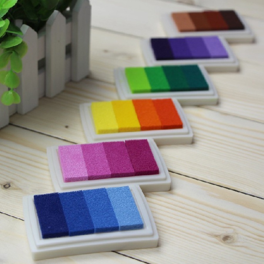 แผ่นหมึกพิมพ์ลายไล่สีน่ารัก หม - Self Inking Stamp บทวิจารณ์และราคา