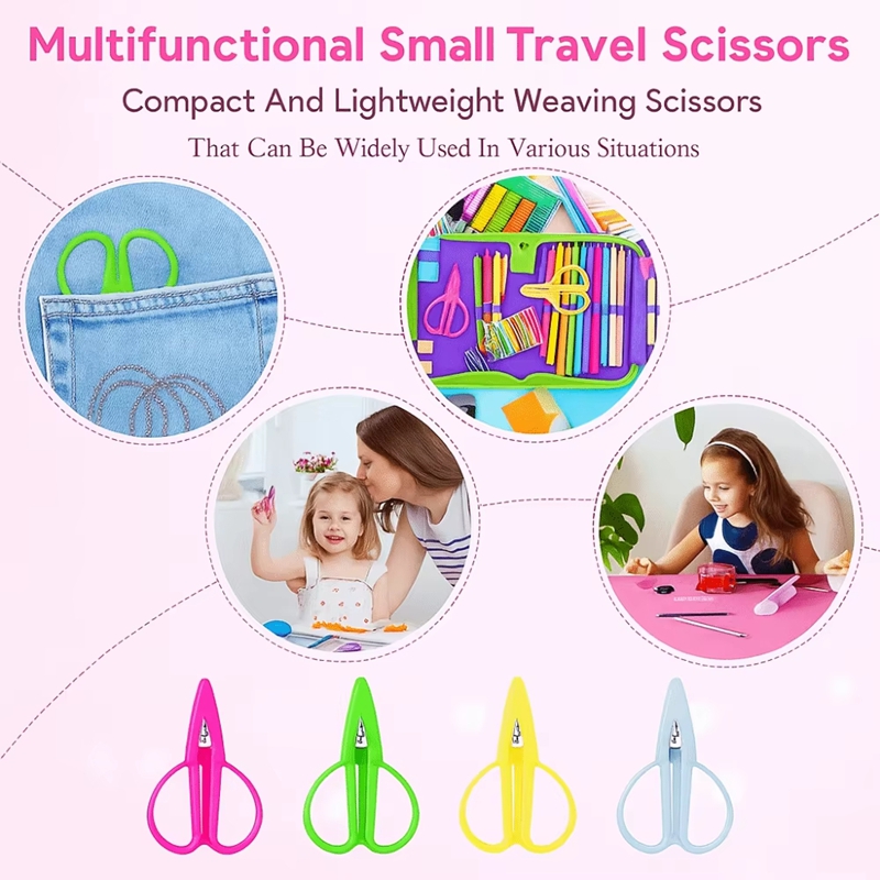กรรไกรขนาดเล็กพกพาพร้อมฝาครอบ  - Scissors Stainless Craft บทวิจารณ์และราคา