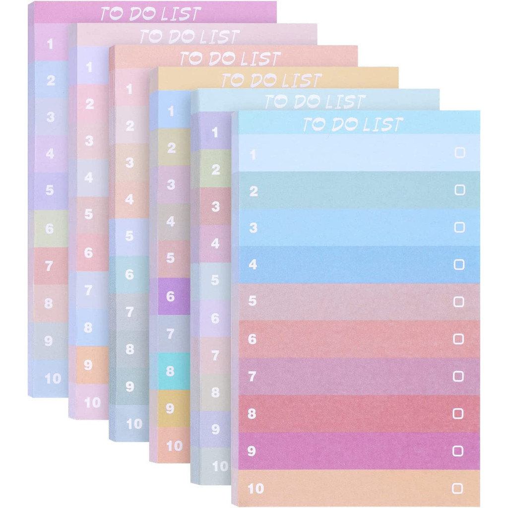 กระดาษโน้ตสีไล่ระดับ 50 แผ่น อ - Office Stationery Supply List บทวิจารณ์และราคา