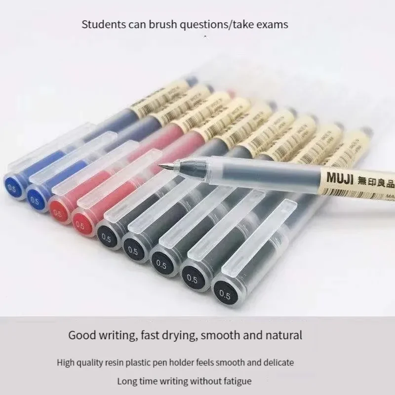 6/8 ชิ้น/เซ็ต MUJIs เจลปากกาสี - Gel Ink Pen Set บทวิจารณ์และราคา