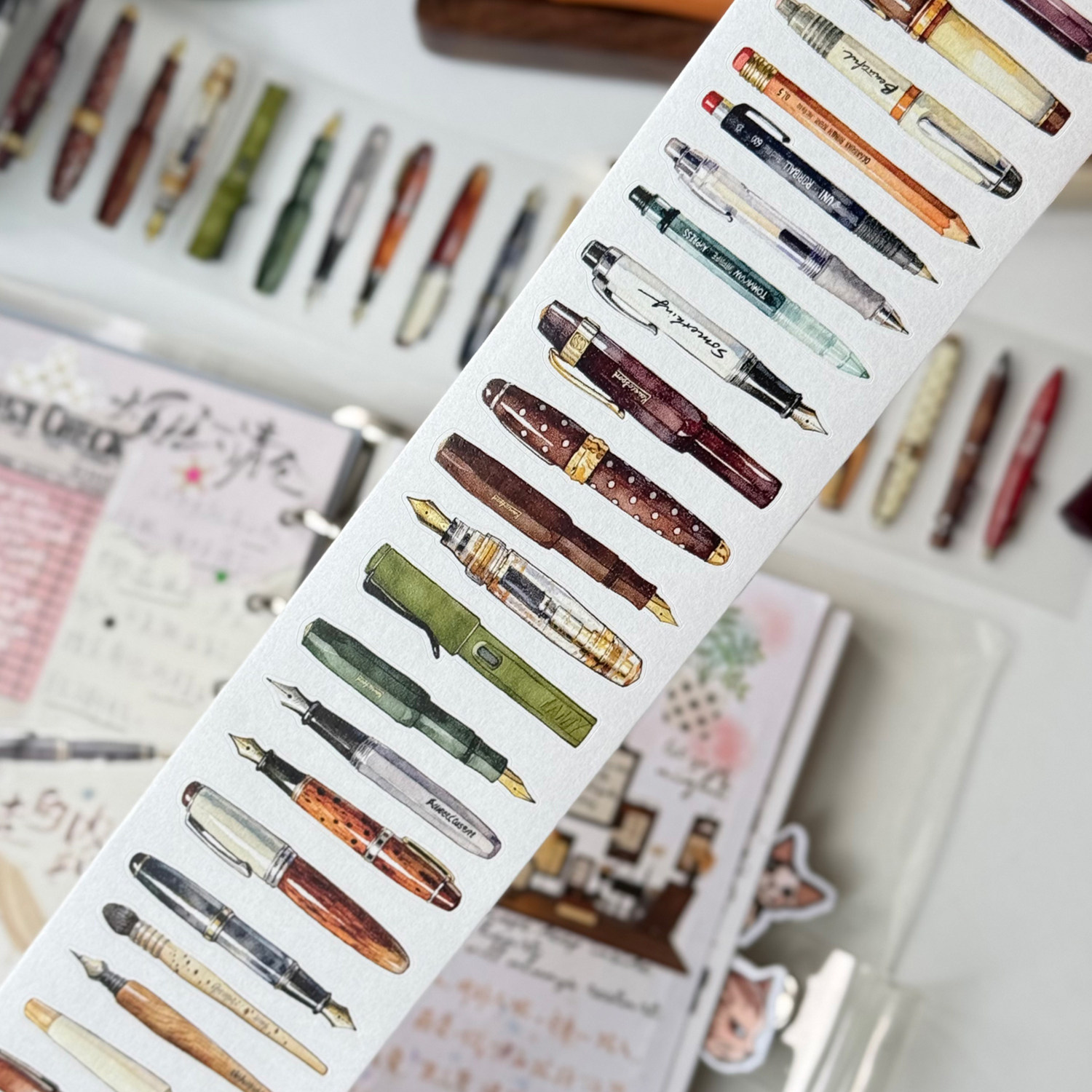 เด็งเด็ง สตูดิโอ วินเทจ ดรีมมี - Washi Tape Set บทวิจารณ์และราคา
