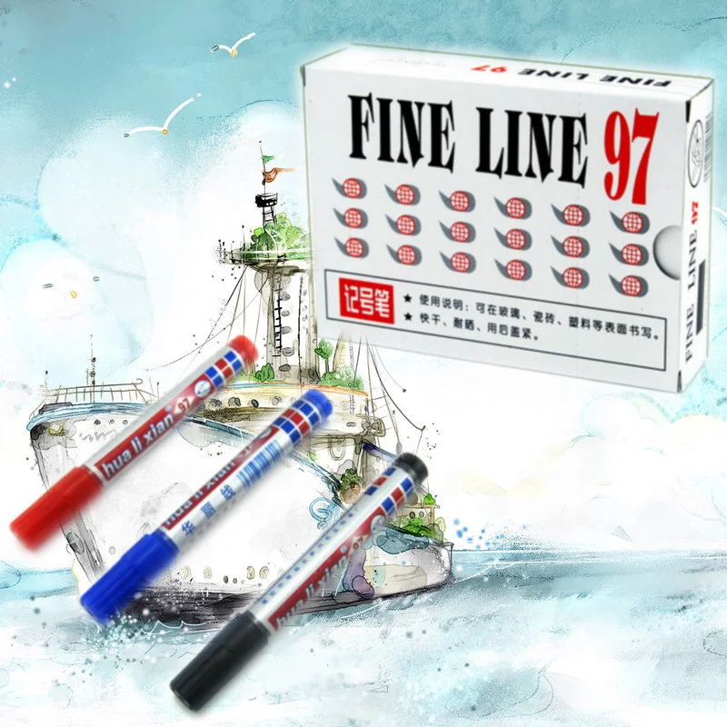 ปากกามาร์คเกอร์แบบน้ำมัน Huali - Stationery Warehouse บทวิจารณ์และราคา