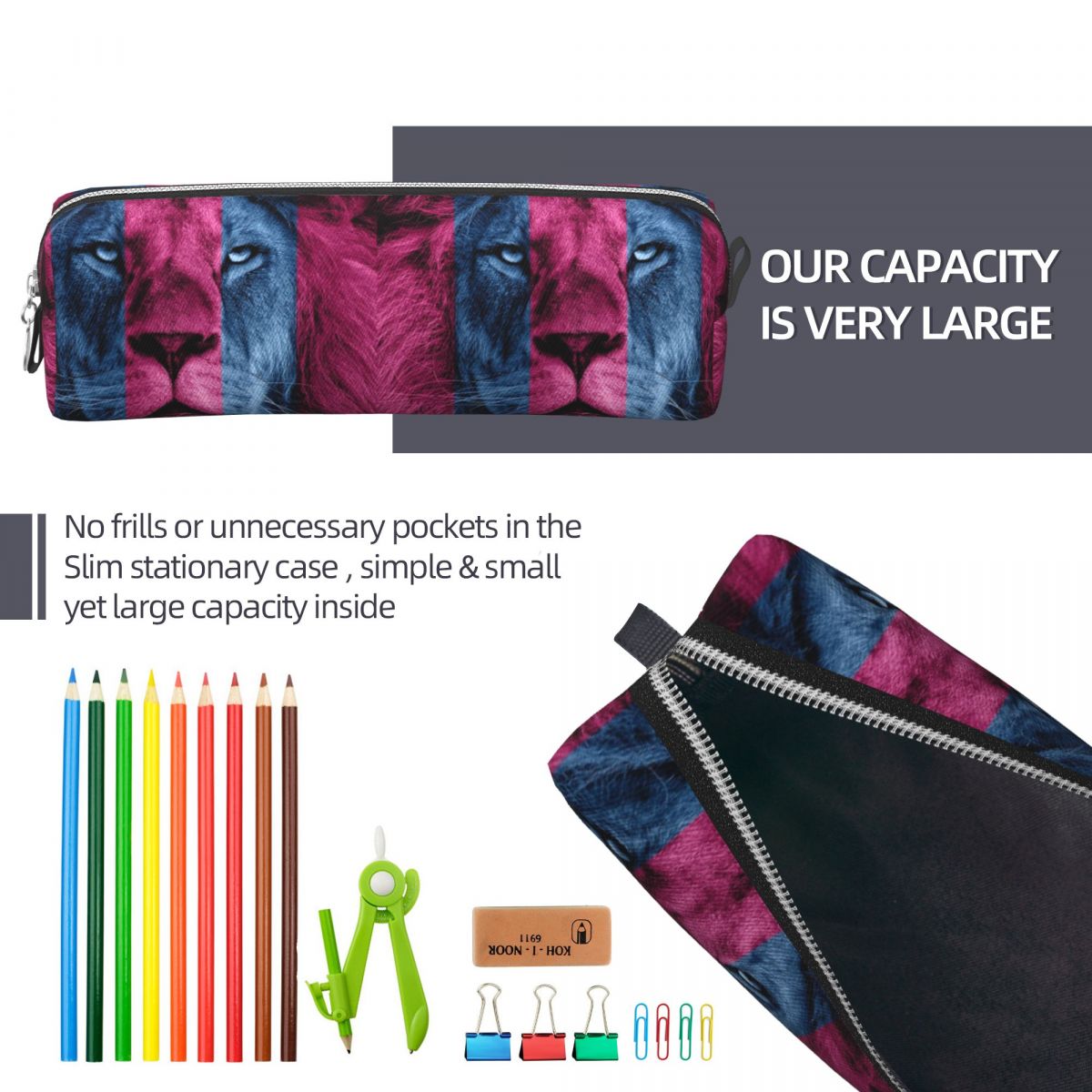กล่องใส่ดินสอแอสตัน วิลล่า ไลอ - Lion Stationery & Office Supply(Kunshan)Co.Ltd บทวิจารณ์และราคา