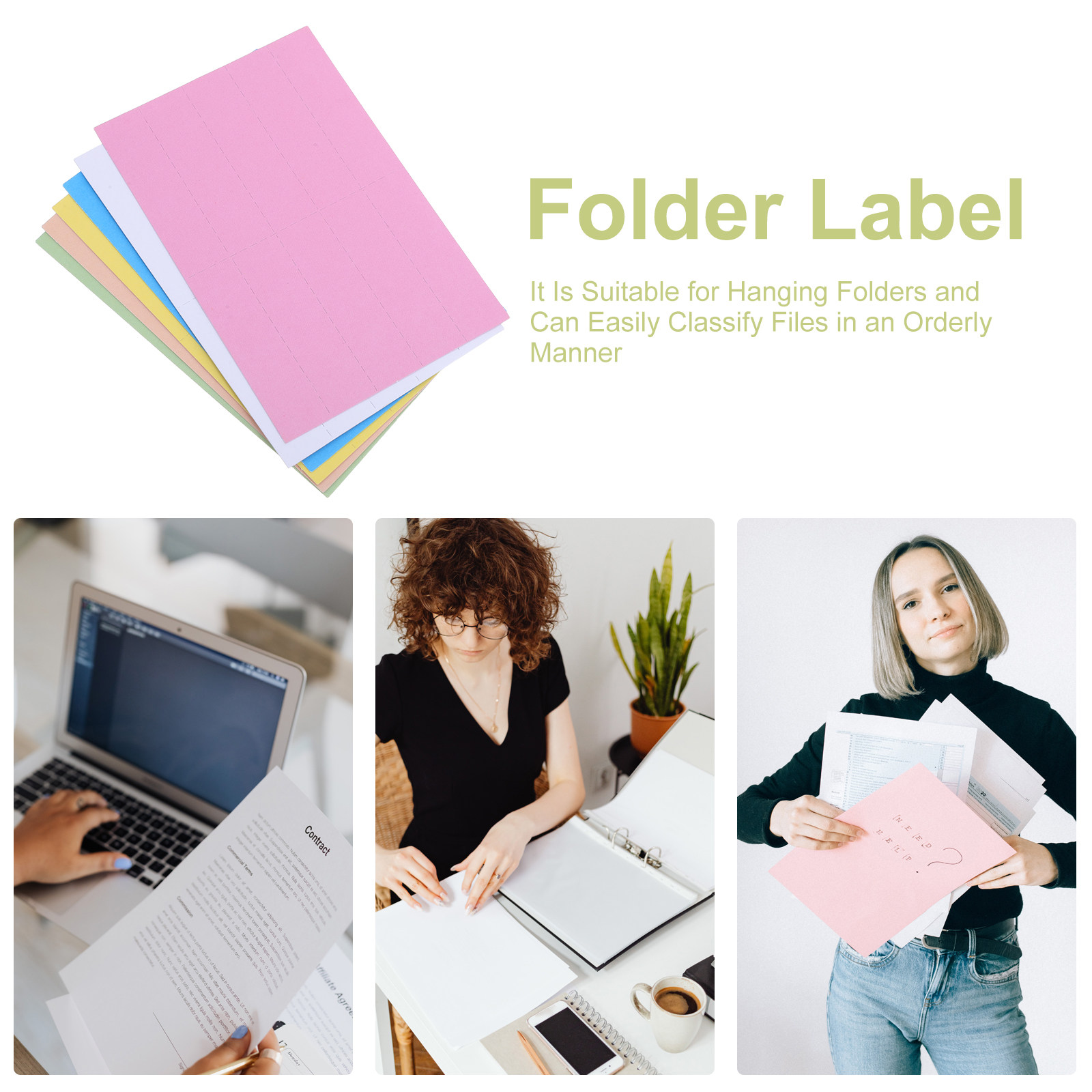 ป้ายติดแฟ้มเอกสารแบบแขวน 6 แผ่ - File Folder Hanging บทวิจารณ์และราคา