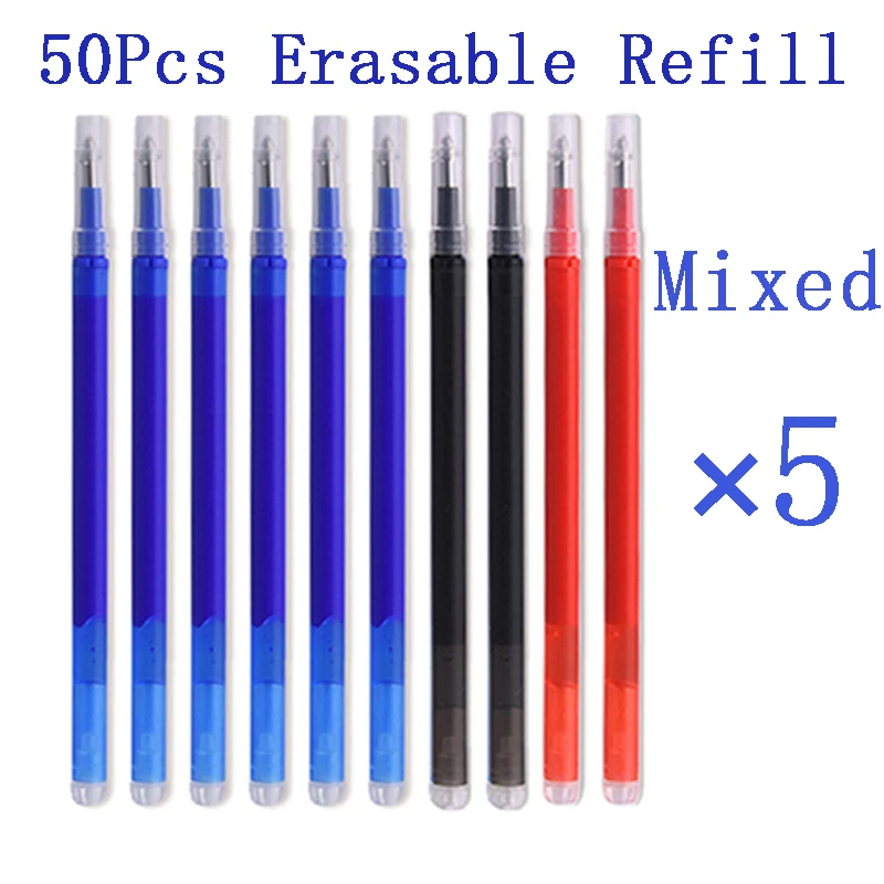 50ชิ้น/เซ็ต0.7มม.Magic Erasabl - Gel Ink Pen Set บทวิจารณ์และราคา