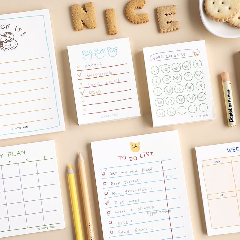 100 แผ่น/50 แผ่น สมุดบันทึกน่า - Office Stationery Supply List บทวิจารณ์และราคา