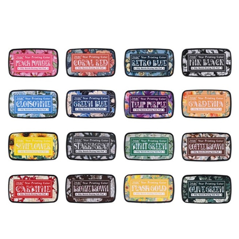 ใหม่หมึกที่มีสีสัน Pad ใช้งานง - Self Inking Stamp บทวิจารณ์และราคา