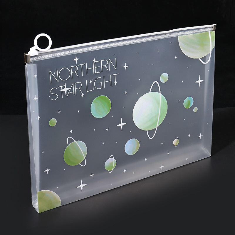 4/12pcs A4 พื้นที่ซิปโฟลเดอร์แ - Supply Of Office Stationery บทวิจารณ์และราคา
