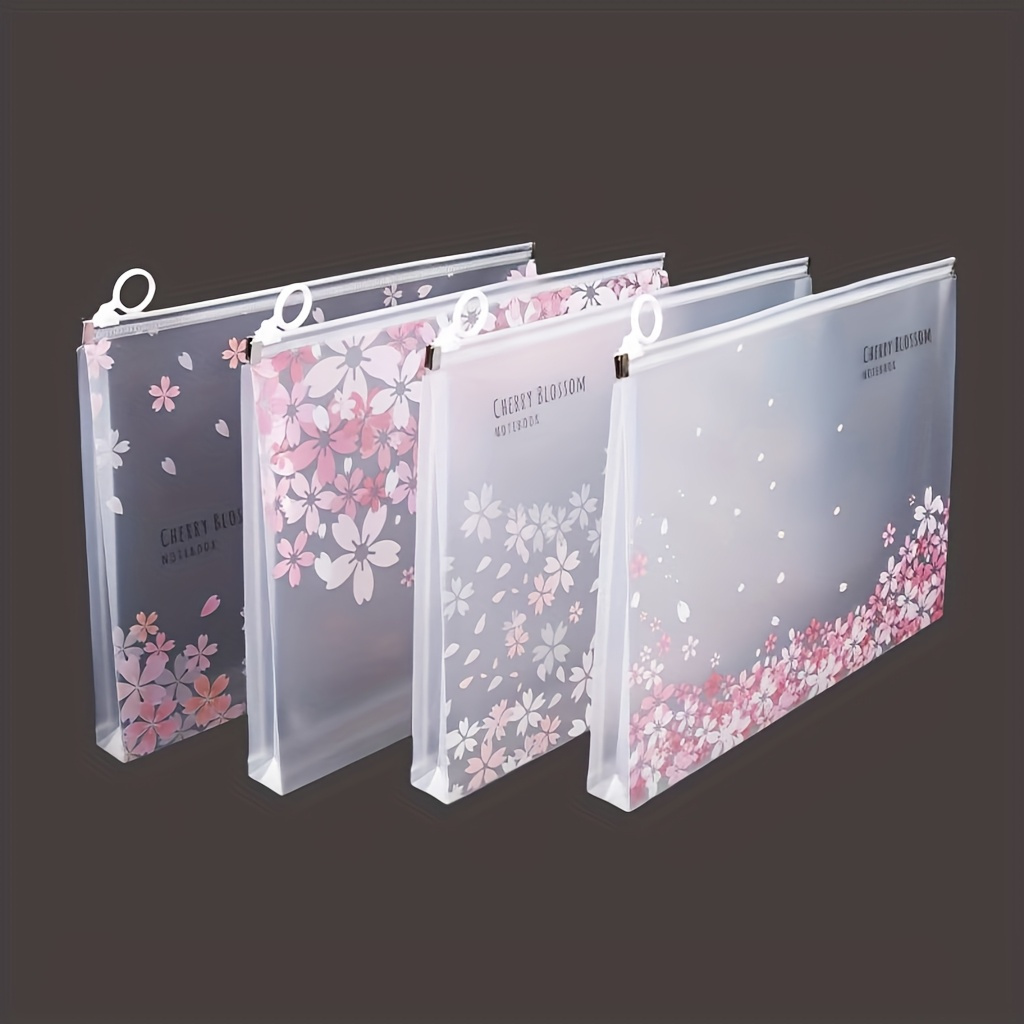แฟ้มใส่เอกสารลายดอกซากุระ A4 แ - Portfolio Folder Zip บทวิจารณ์และราคา