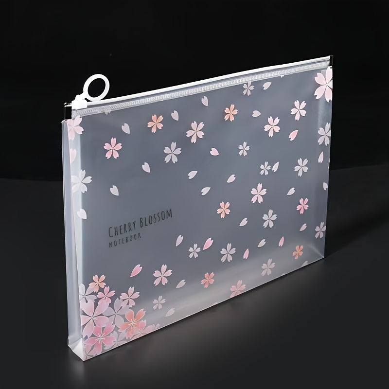 แฟ้มใส่เอกสารลายดอกซากุระ A4 แ - Portfolio Folder Zip บทวิจารณ์และราคา